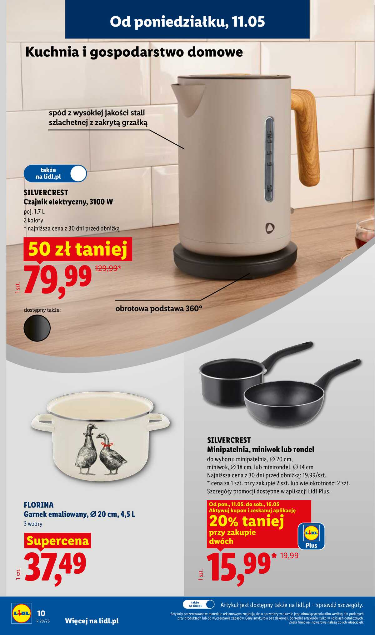 Leták Lidl Polsko 11.5.-16.5.2026 - Katalog platný od 11.05 strana 12