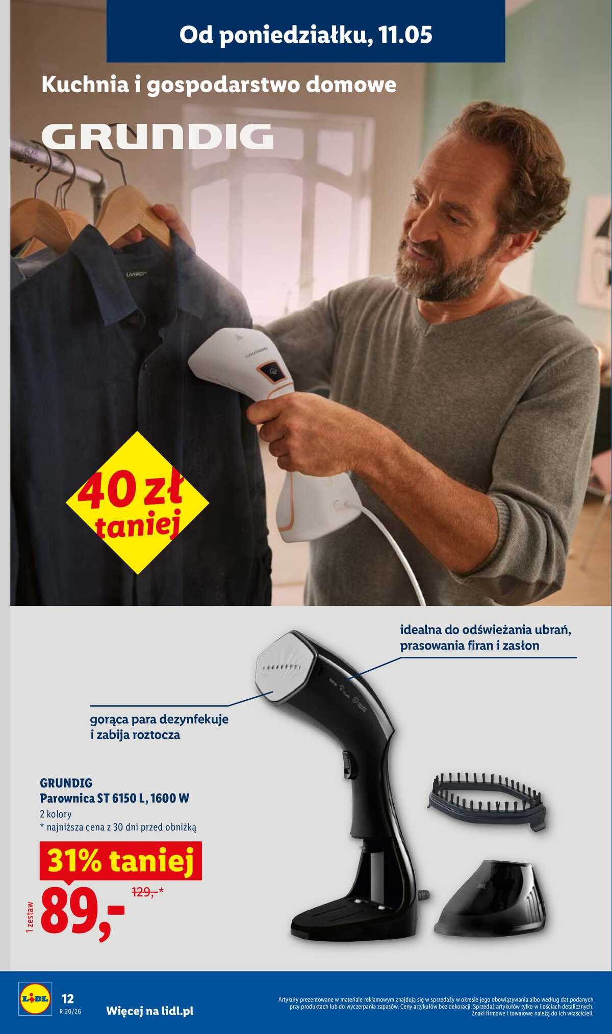 Leták Lidl Polsko 11.5.-16.5.2026 - Katalog platný od 11.05 strana 14
