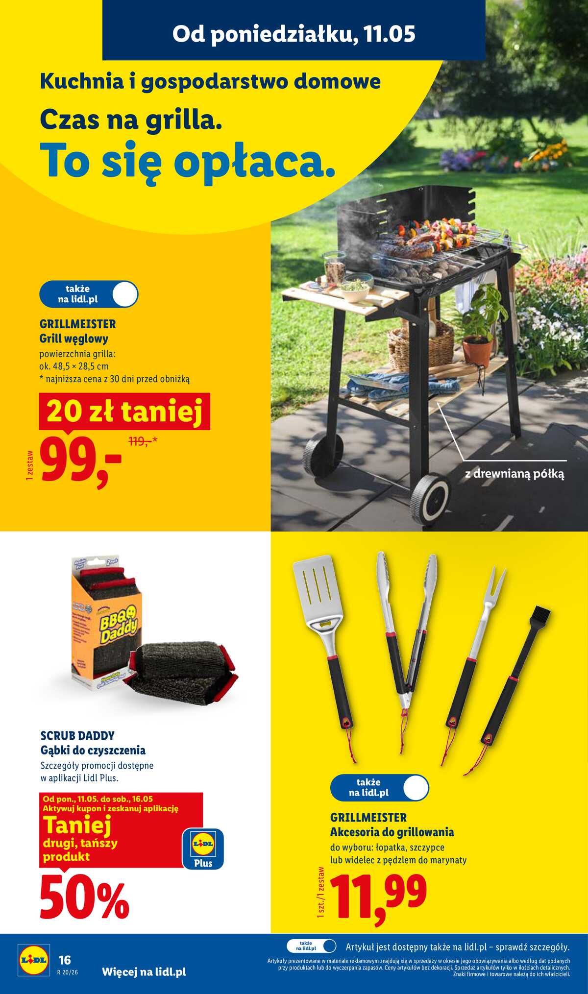 Leták Lidl Polsko 11.5.-16.5.2026 - Katalog platný od 11.05 strana 18