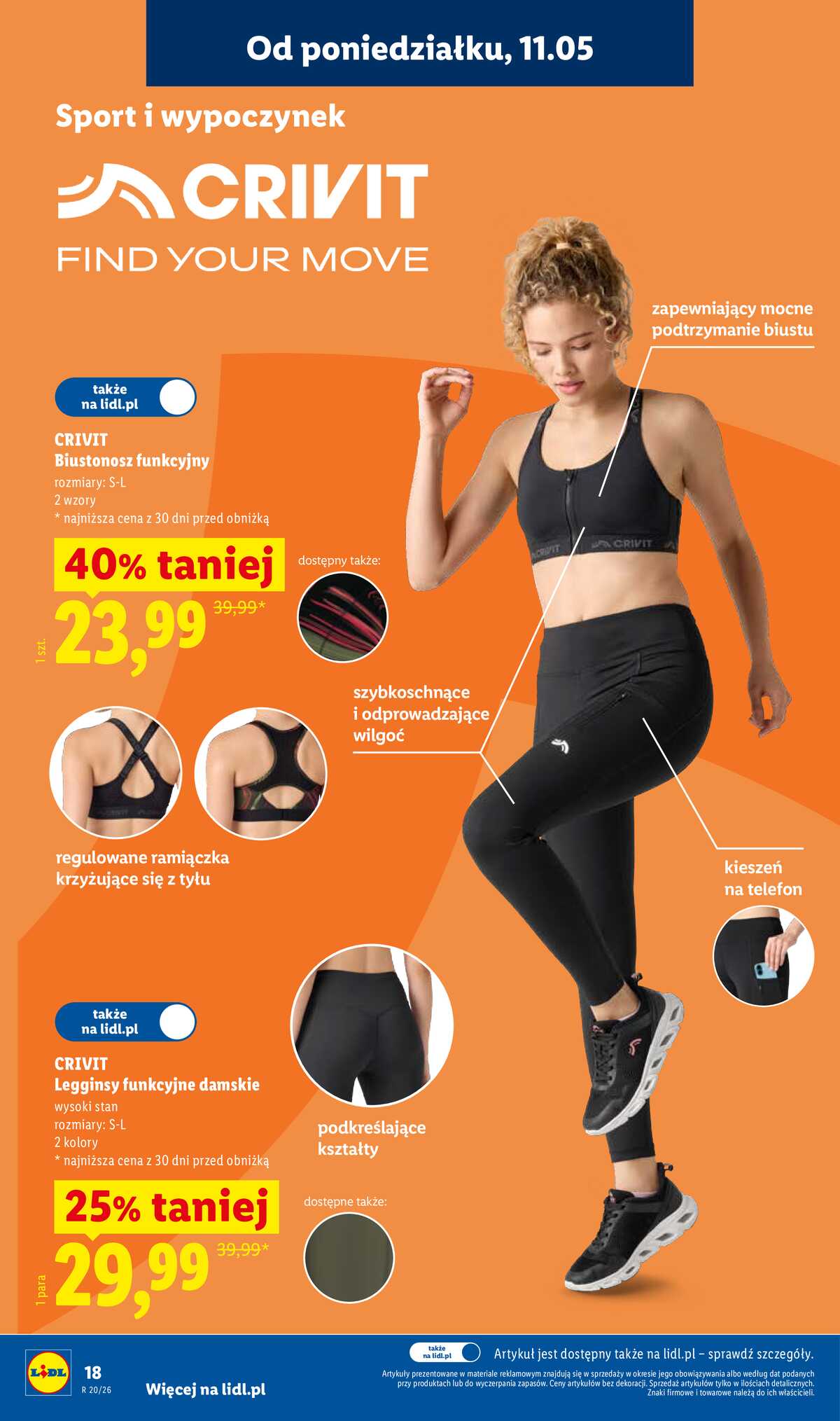 Leták Lidl Polsko 11.5.-16.5.2026 - Katalog platný od 11.05 strana 20