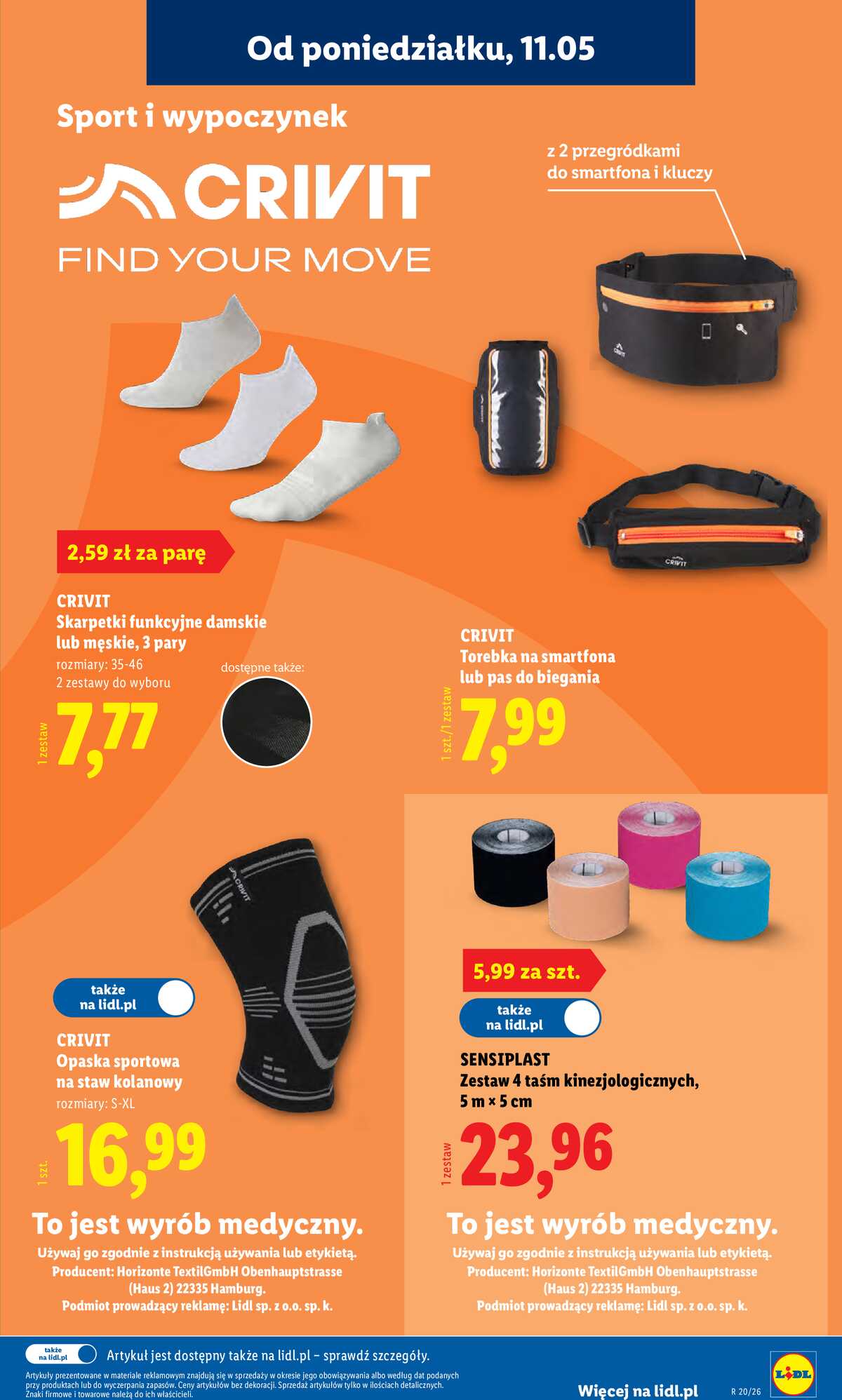 Leták Lidl Polsko 11.5.-16.5.2026 - Katalog platný od 11.05 strana 22