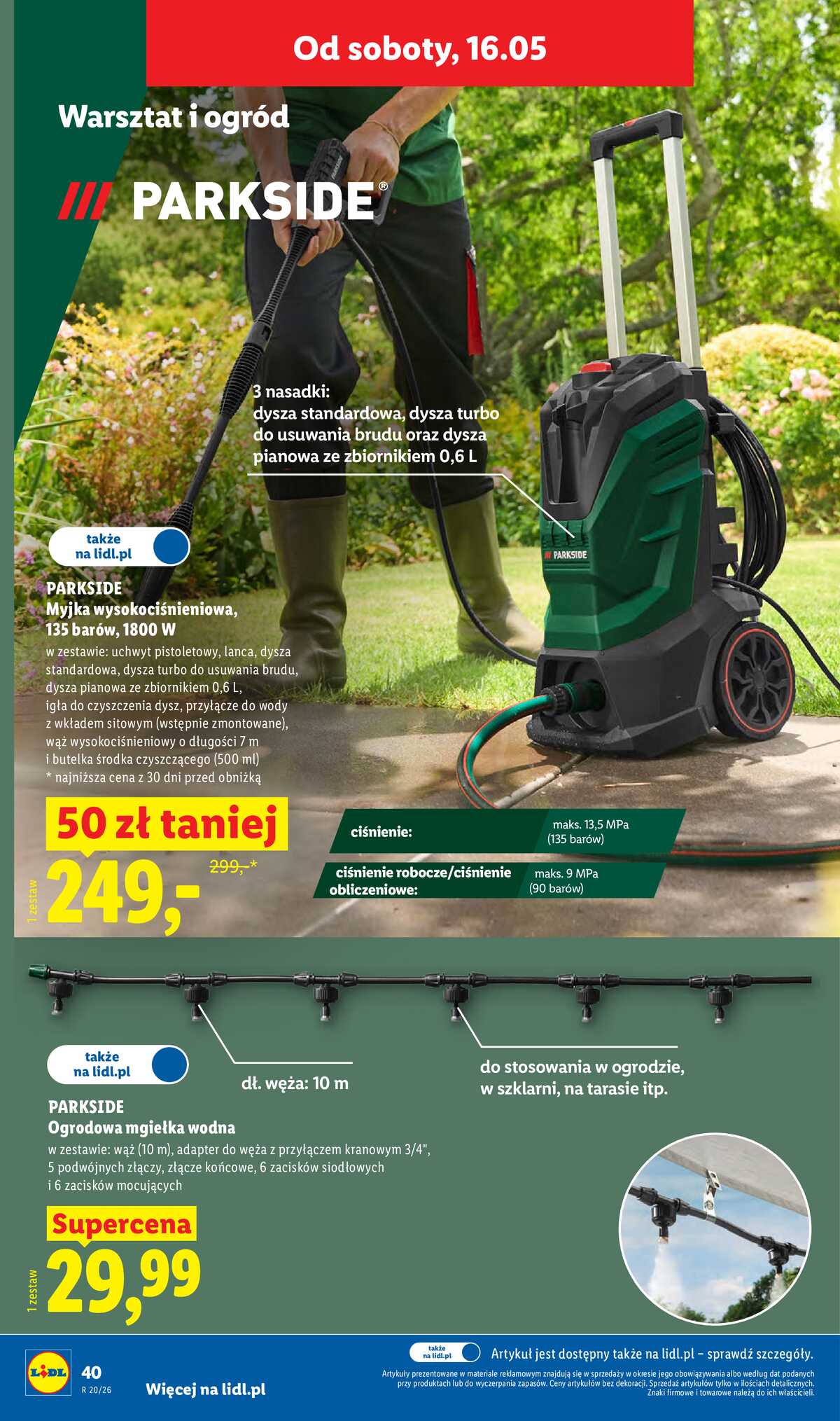 Leták Lidl Polsko 11.5.-16.5.2026 - Katalog platný od 11.05 strana 46