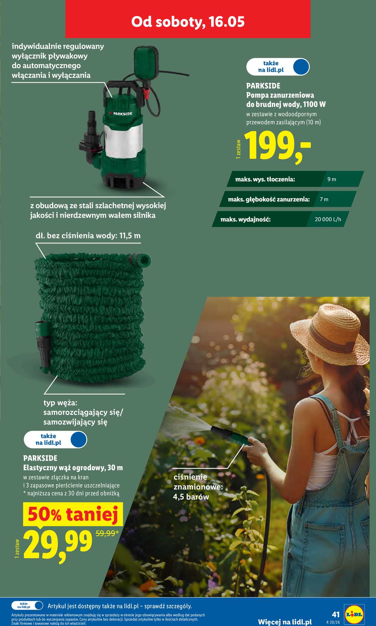 Leták Lidl Polsko 11.5.-16.5.2026 - Katalog platný od 11.05 strana 47