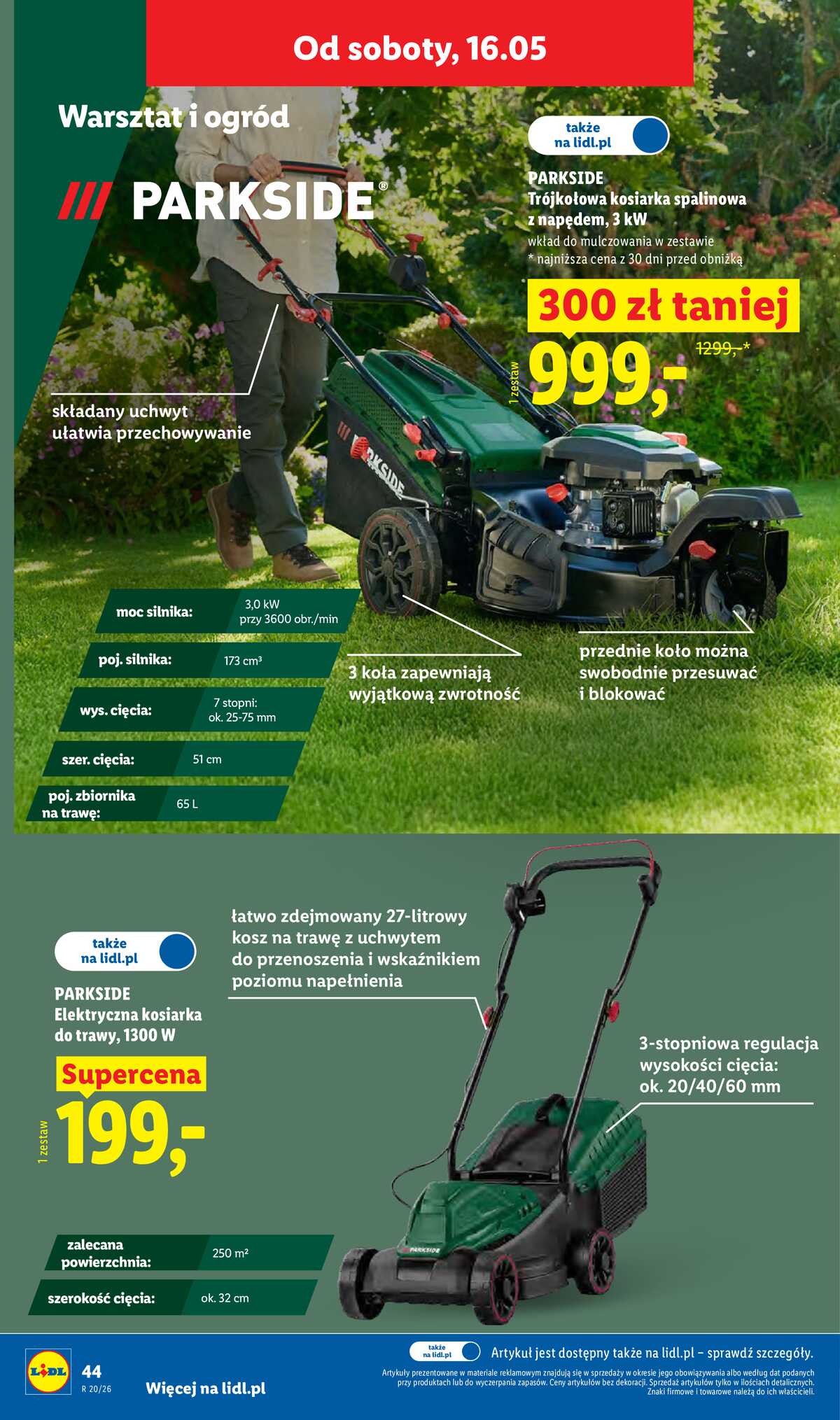 Leták Lidl Polsko 11.5.-16.5.2026 - Katalog platný od 11.05 strana 50