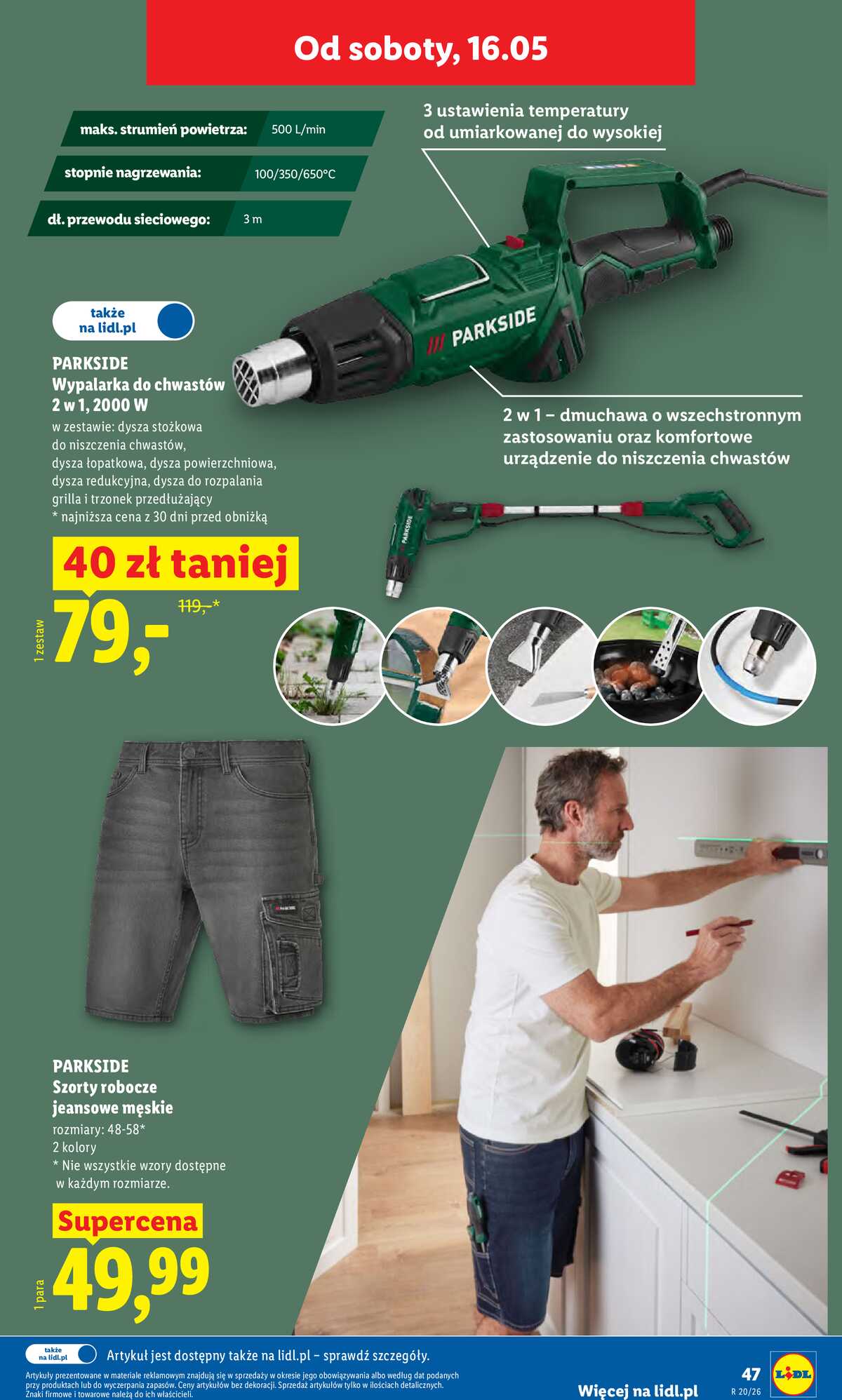 Leták Lidl Polsko 11.5.-16.5.2026 - Katalog platný od 11.05 strana 53