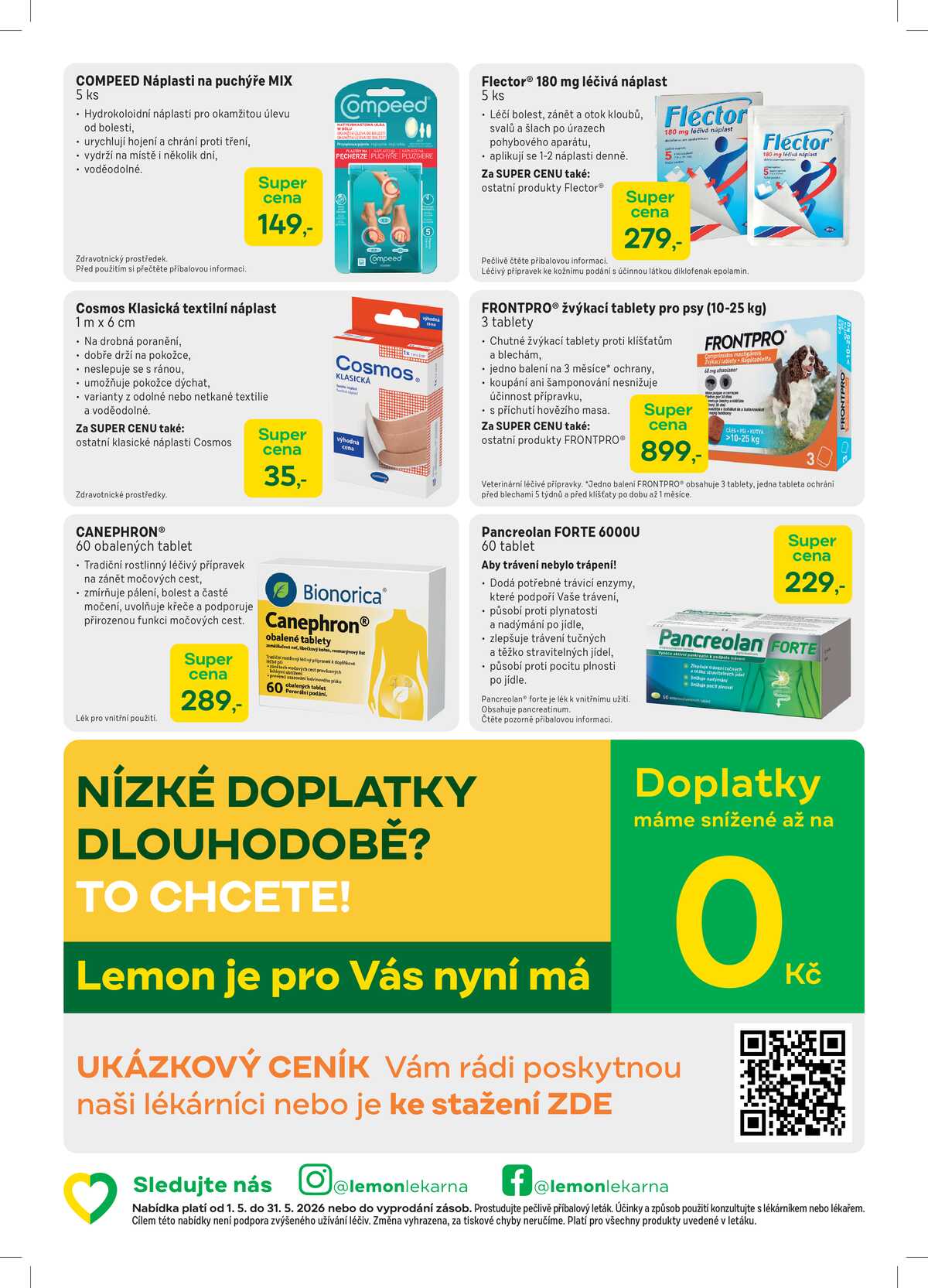 Lékárna LEMON od 1.5. do 31.5.2026 strana 4