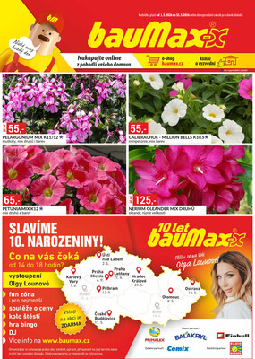 Baumax letáky