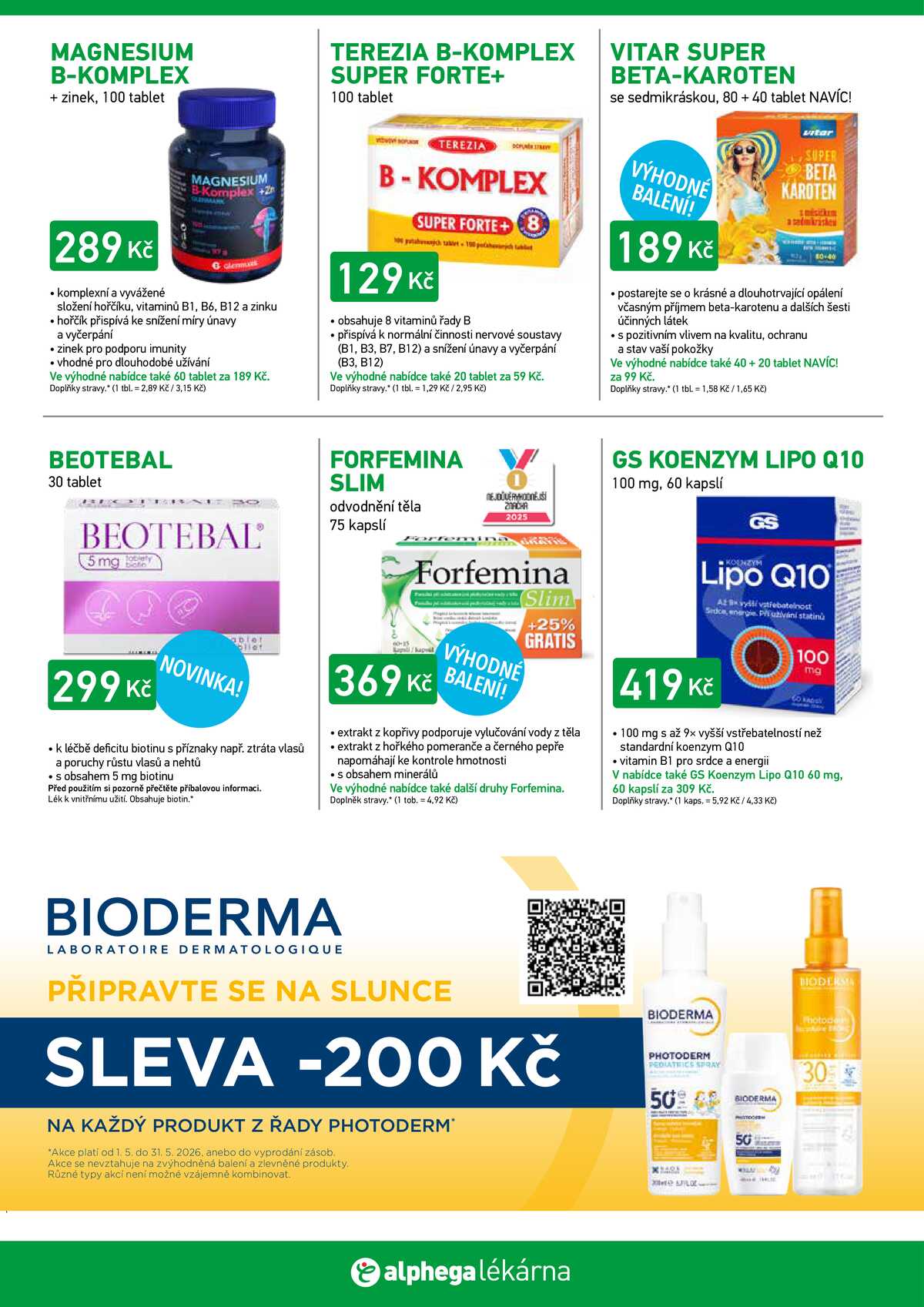 Alphega Lékárna od 1.5. do 31.5.2026 strana 4