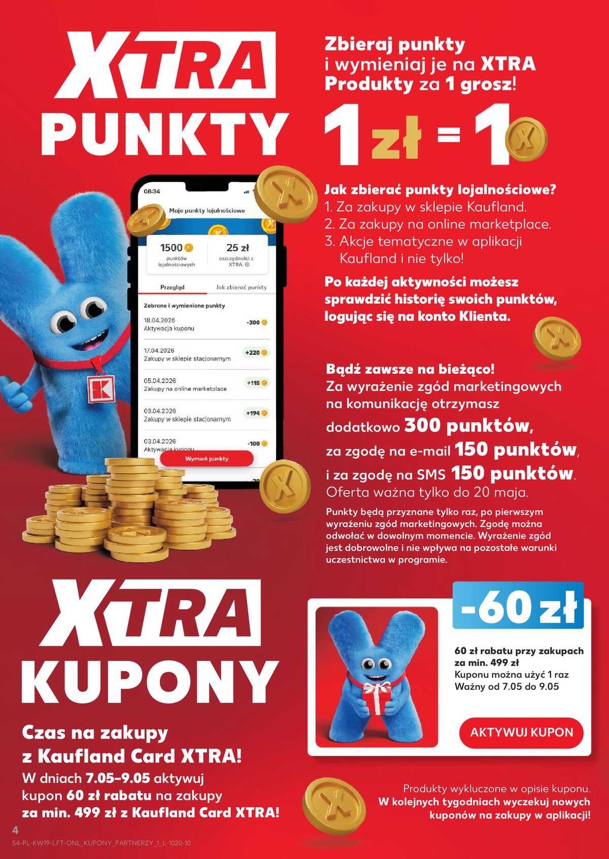 Leták Kaufland Polsko 7.5.-13.5.2026 - Noviny týdne strana 4