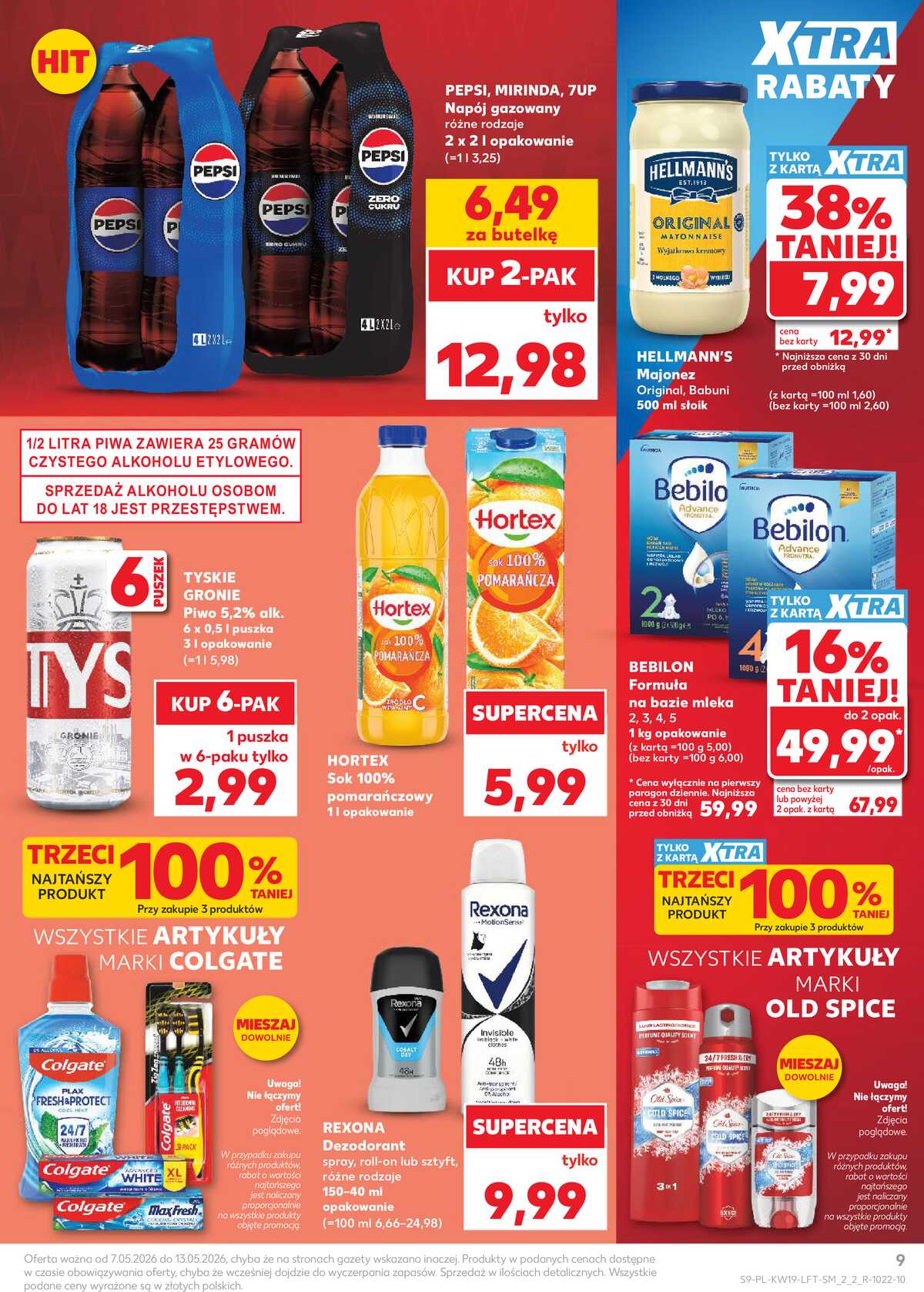 Leták Kaufland Polsko 7.5.-13.5.2026 - Noviny týdne strana 9