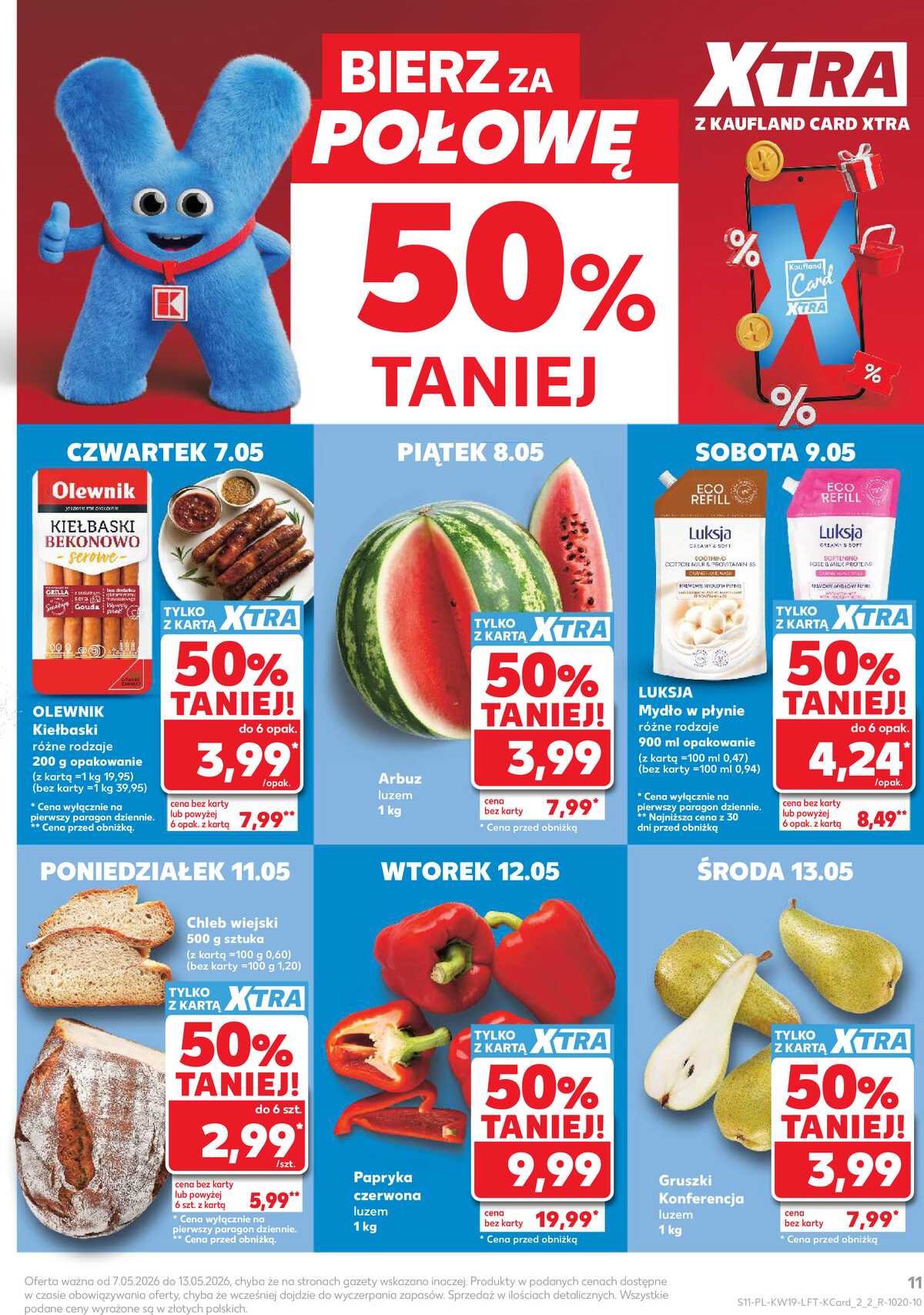 Leták Kaufland Polsko 7.5.-13.5.2026 - Noviny týdne strana 11
