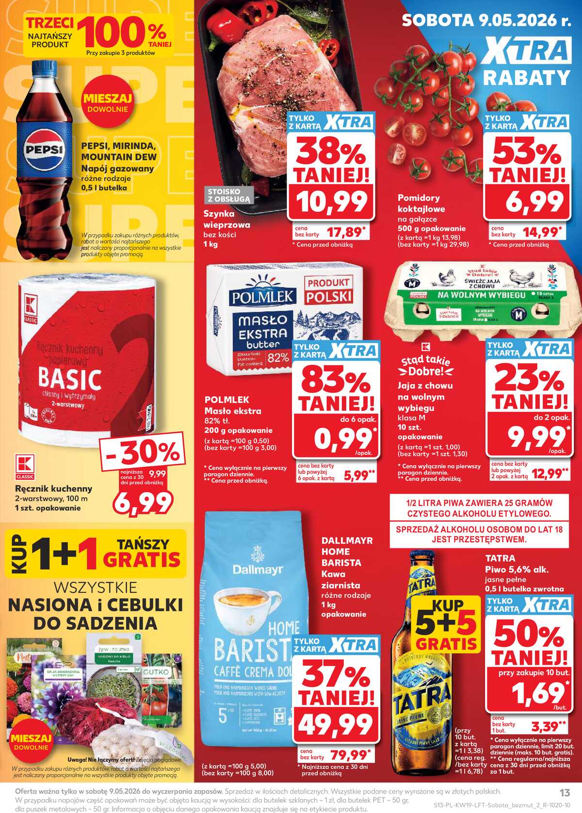 Leták Kaufland Polsko 7.5.-13.5.2026 - Noviny týdne strana 13