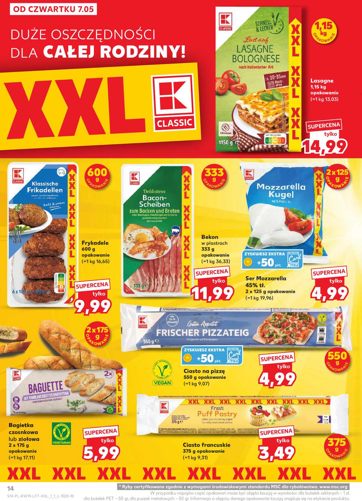 Leták Kaufland Polsko 7.5.-13.5.2026 - Noviny týdne strana 14