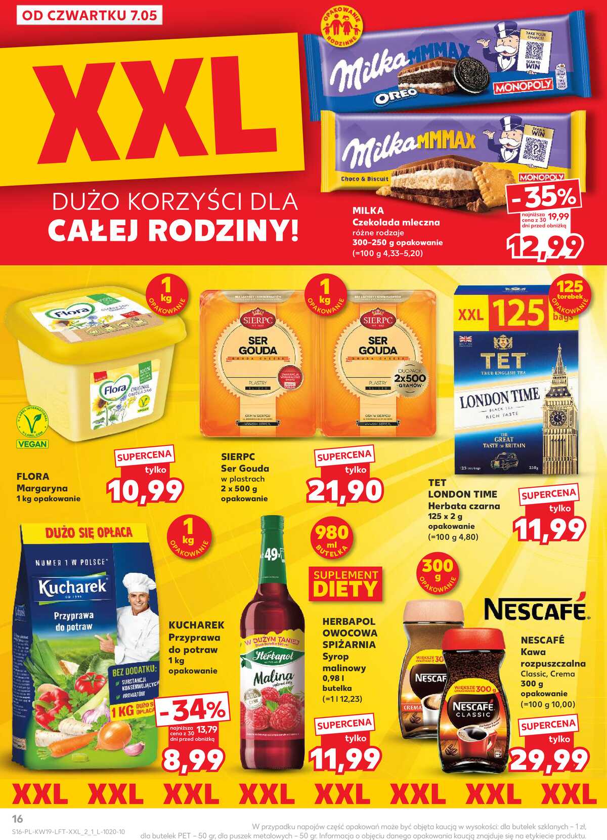 Leták Kaufland Polsko 7.5.-13.5.2026 - Noviny týdne strana 16