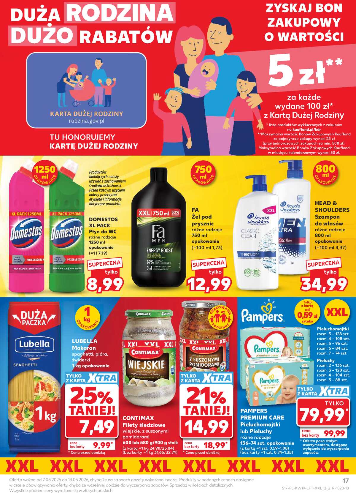 Leták Kaufland Polsko 7.5.-13.5.2026 - Noviny týdne strana 17