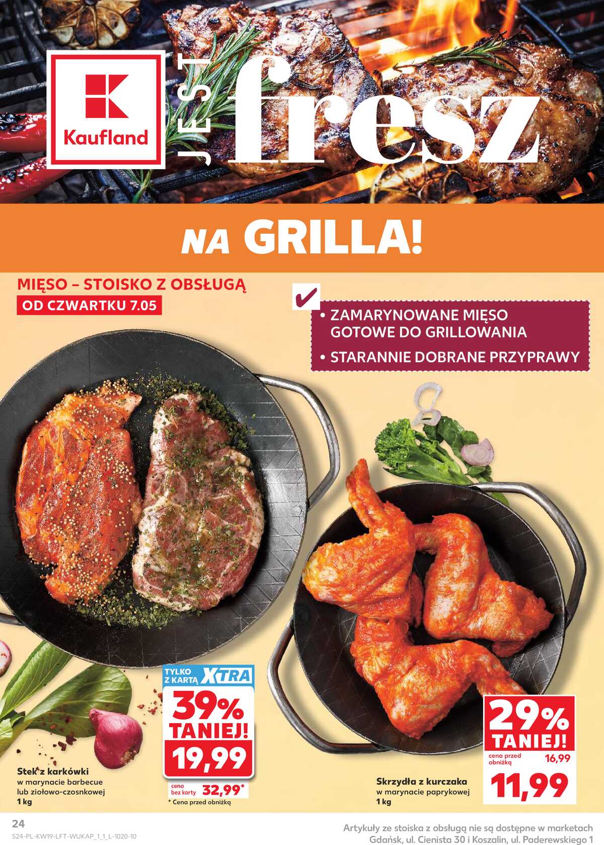Leták Kaufland Polsko 7.5.-13.5.2026 - Noviny týdne strana 24