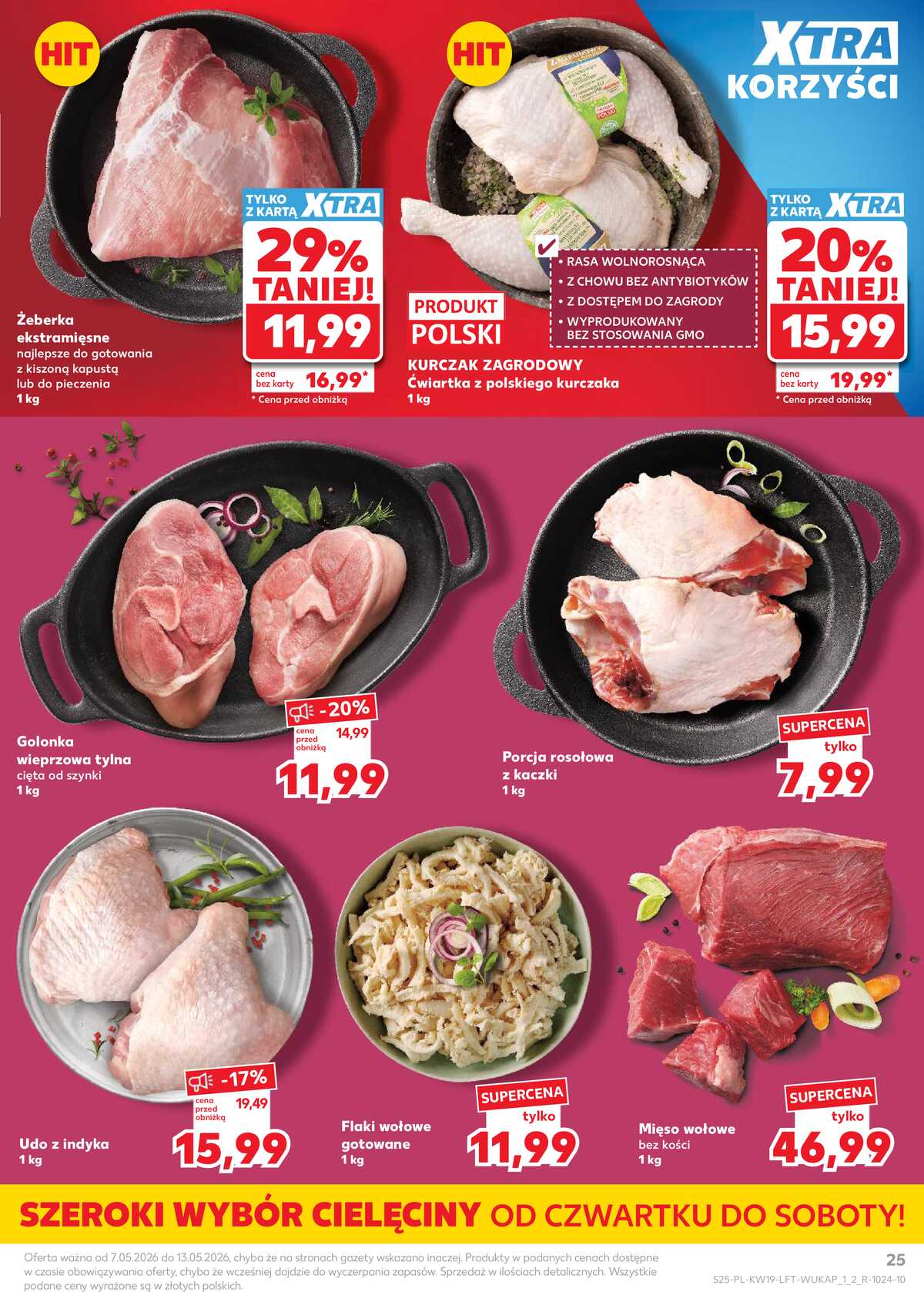 Leták Kaufland Polsko 7.5.-13.5.2026 - Noviny týdne strana 25