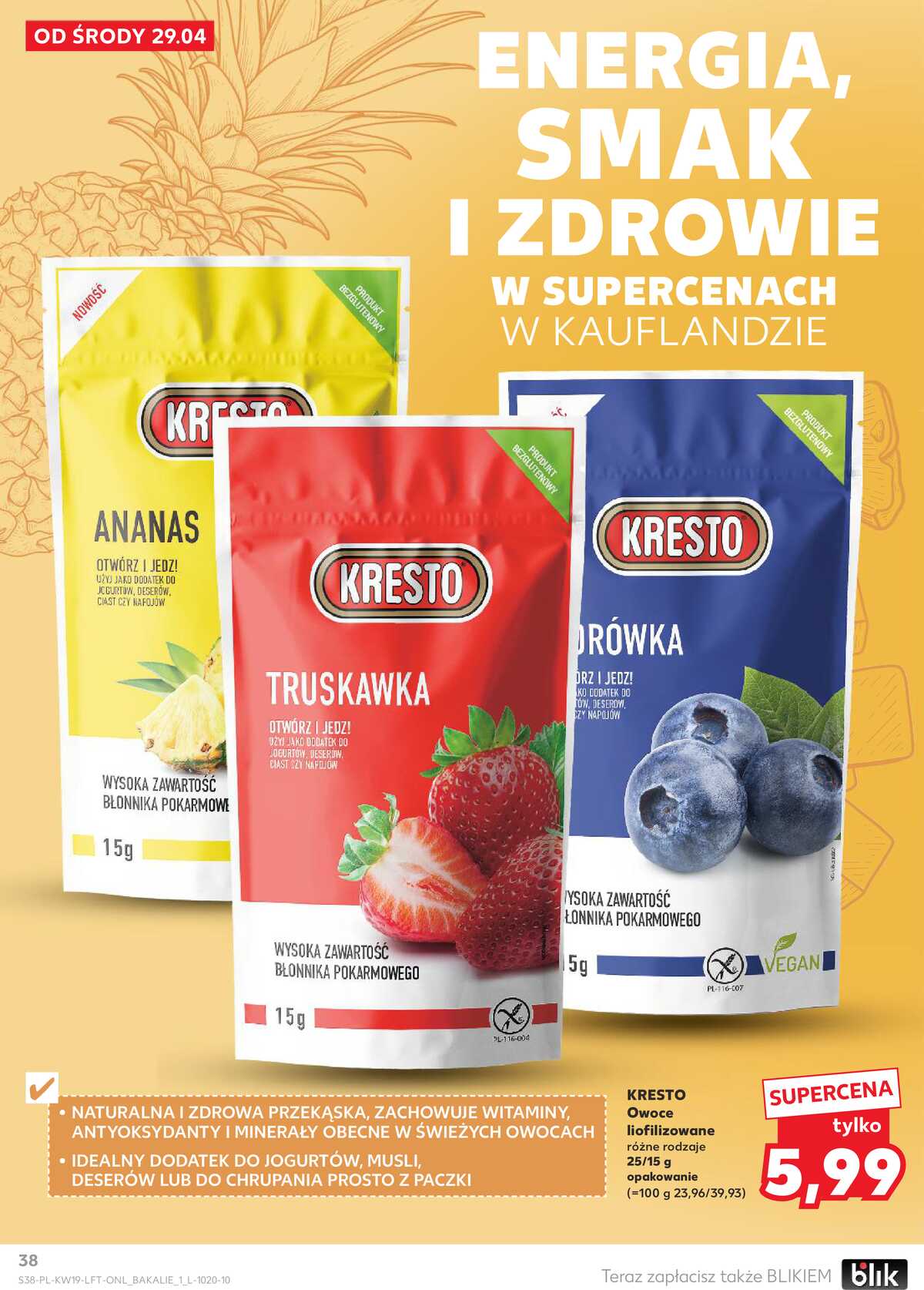 Leták Kaufland Polsko 7.5.-13.5.2026 - Noviny týdne strana 38