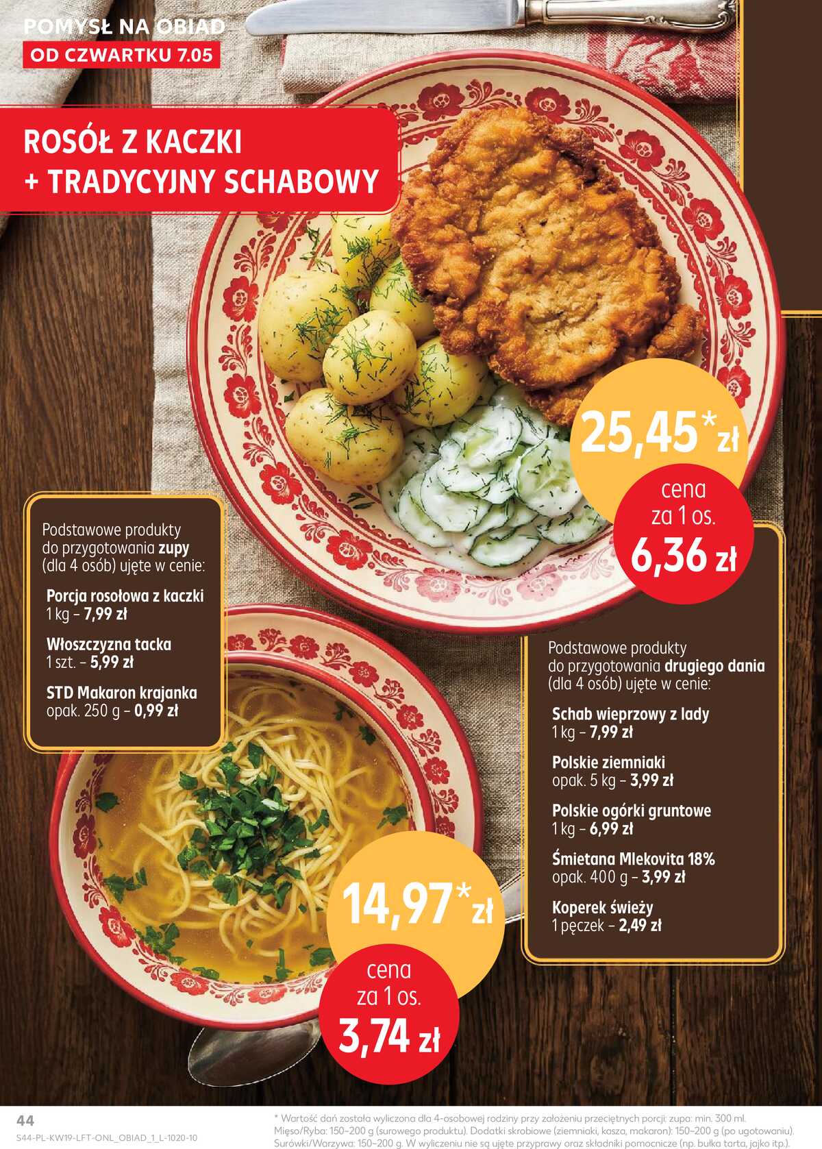 Leták Kaufland Polsko 7.5.-13.5.2026 - Noviny týdne strana 44