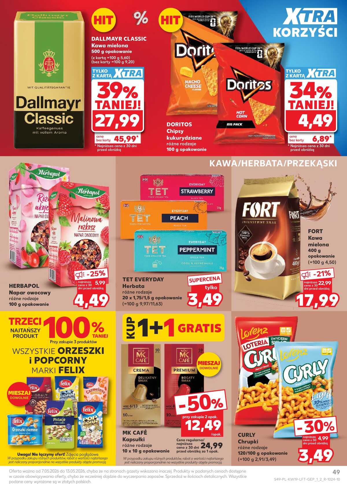 Leták Kaufland Polsko 7.5.-13.5.2026 - Noviny týdne strana 49