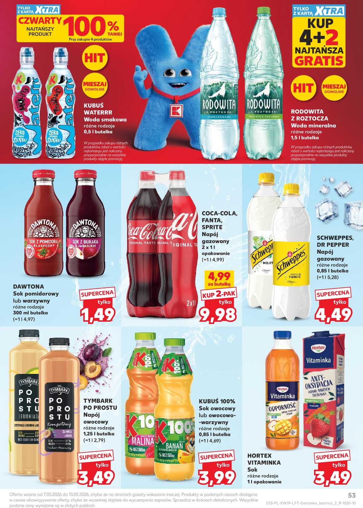 Leták Kaufland Polsko 7.5.-13.5.2026 - Noviny týdne strana 53