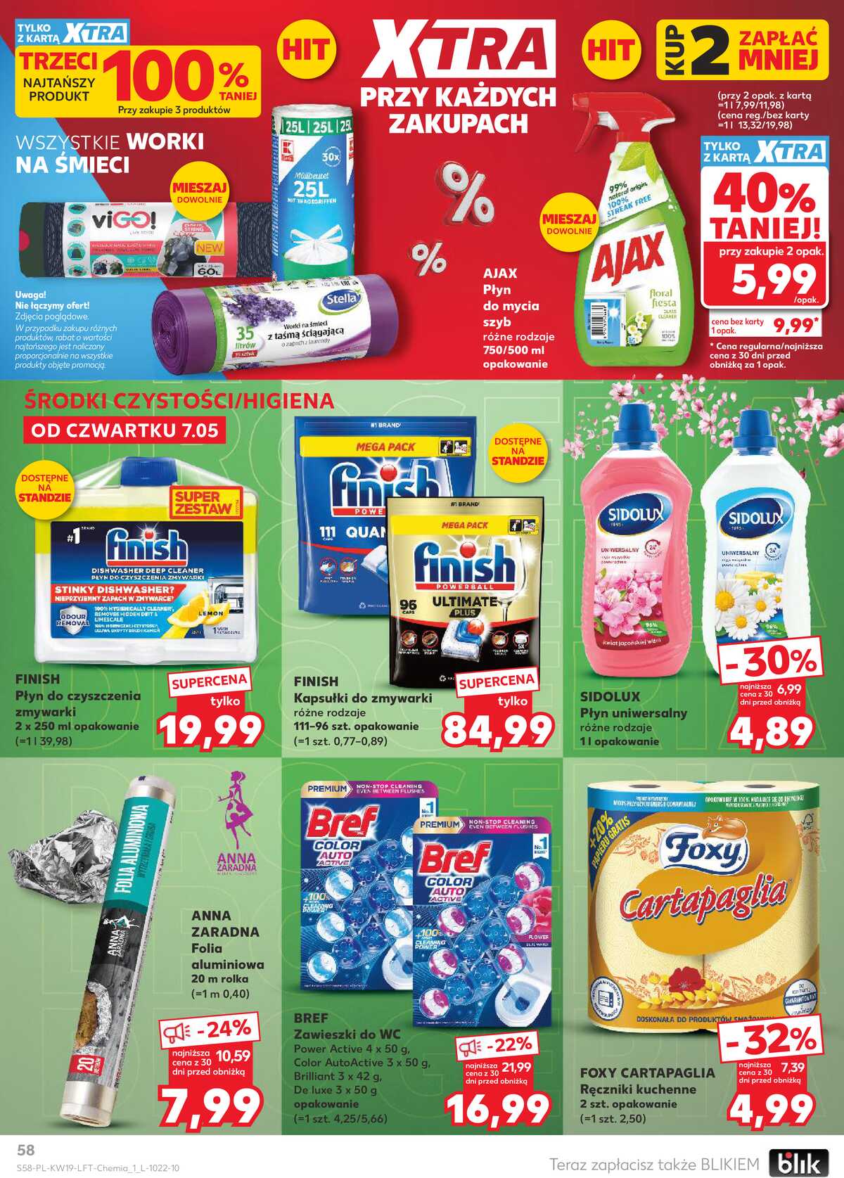 Leták Kaufland Polsko 7.5.-13.5.2026 - Noviny týdne strana 58