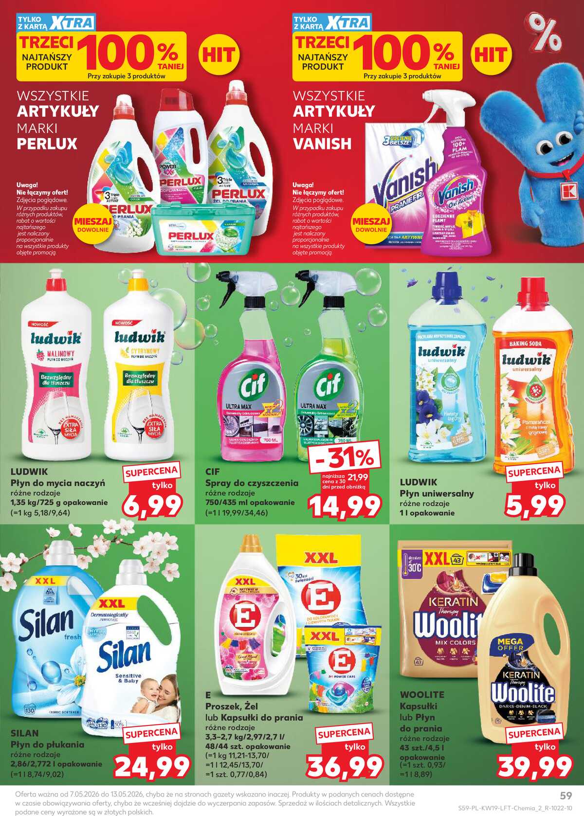 Leták Kaufland Polsko 7.5.-13.5.2026 - Noviny týdne strana 59
