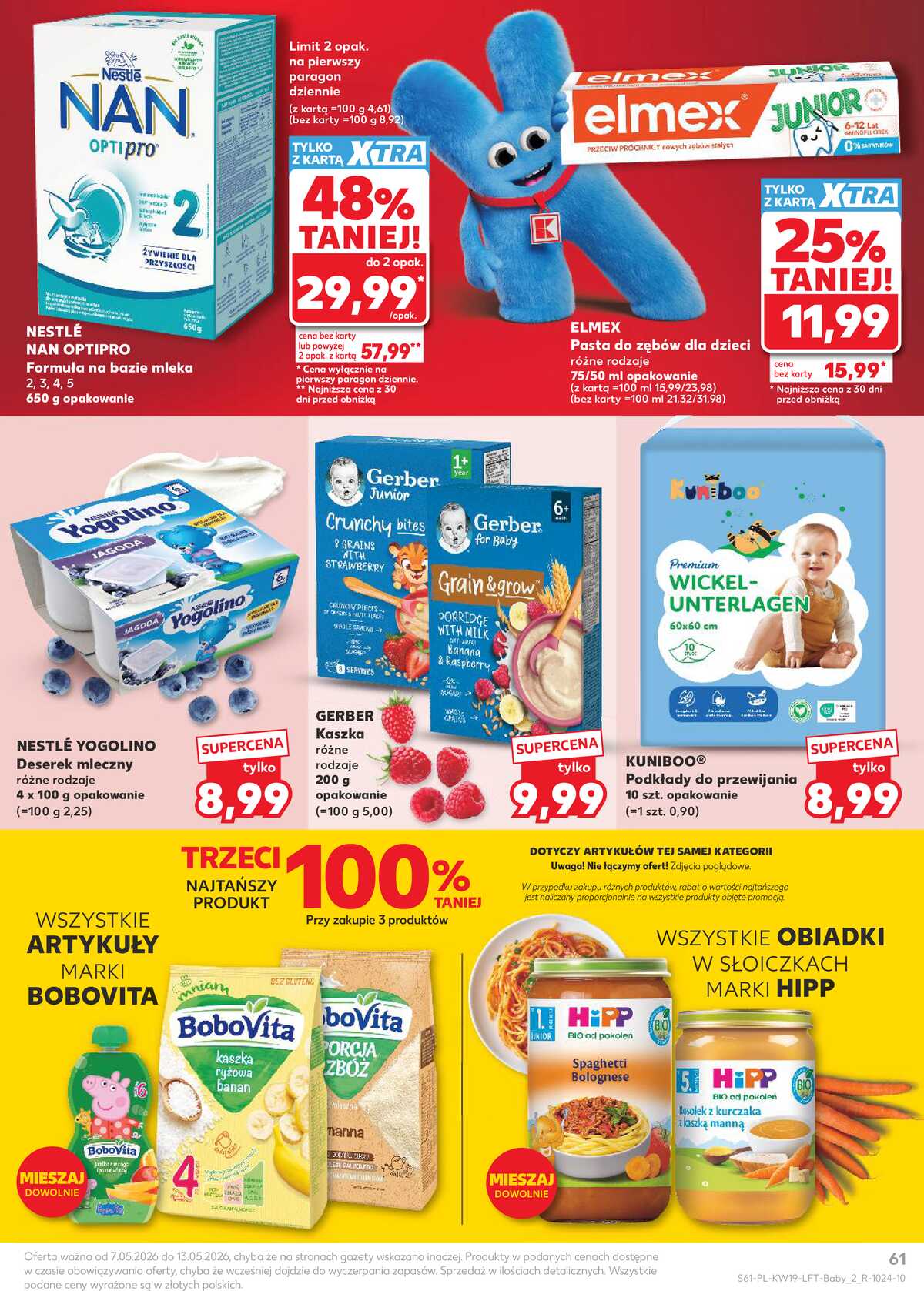 Leták Kaufland Polsko 7.5.-13.5.2026 - Noviny týdne strana 61
