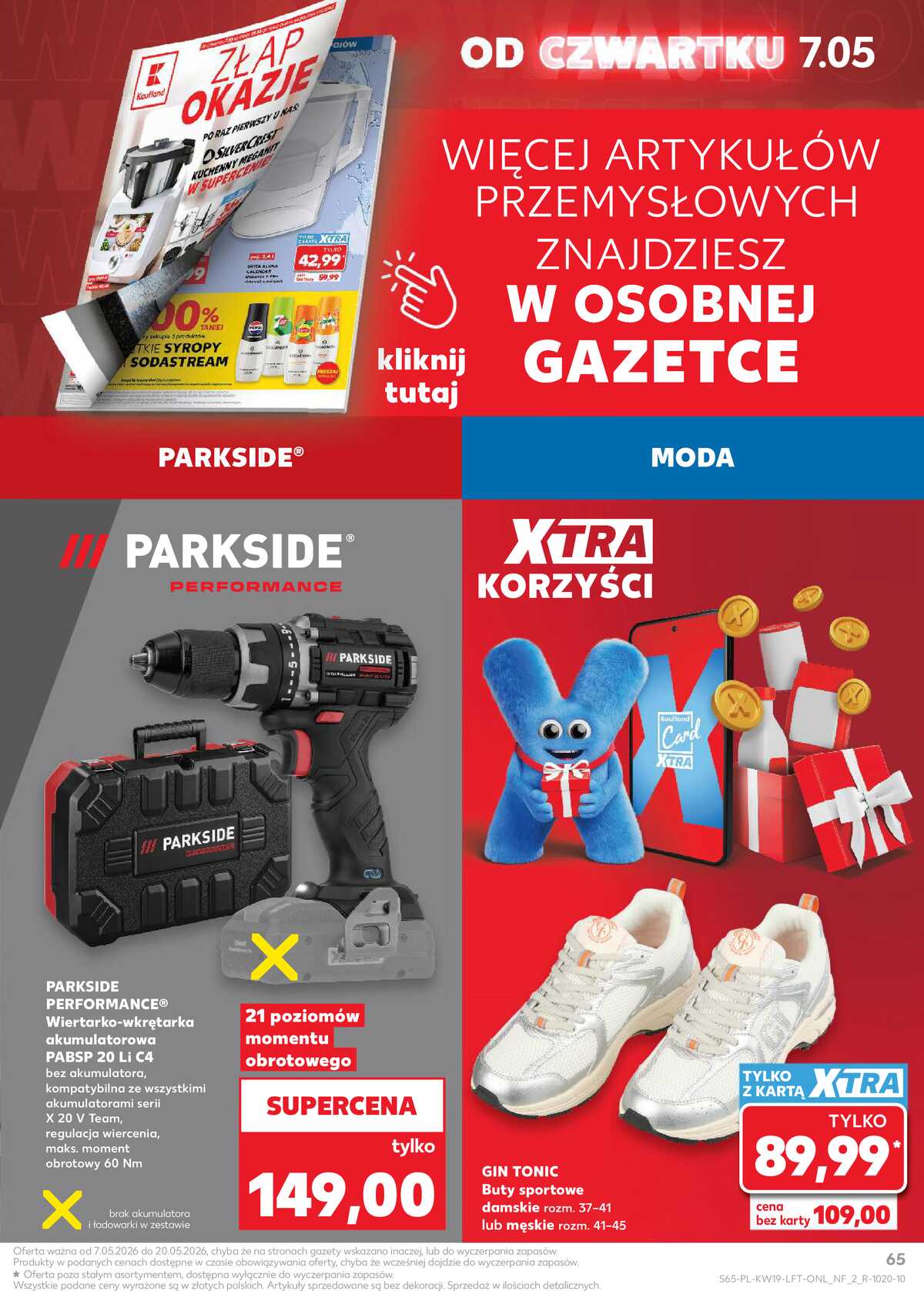 Leták Kaufland Polsko 7.5.-13.5.2026 - Noviny týdne strana 65