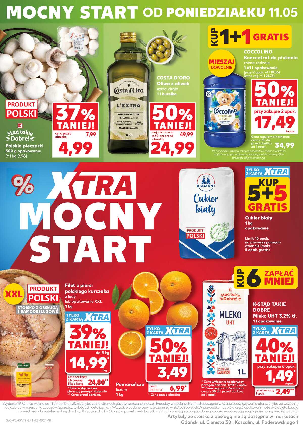 Leták Kaufland Polsko 7.5.-13.5.2026 - Noviny týdne strana 68