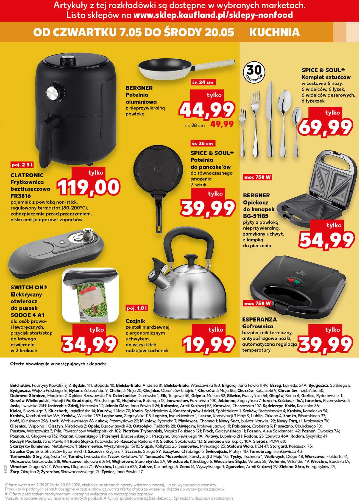 Leták Kaufland Polsko 7.5.-20.5.2026 strana 17