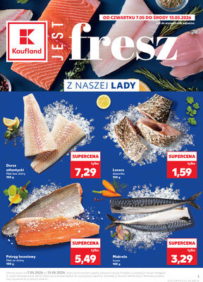 Leták Kaufland Polsko 7.5.-13.5.2026 - Ryby z našeho pultu