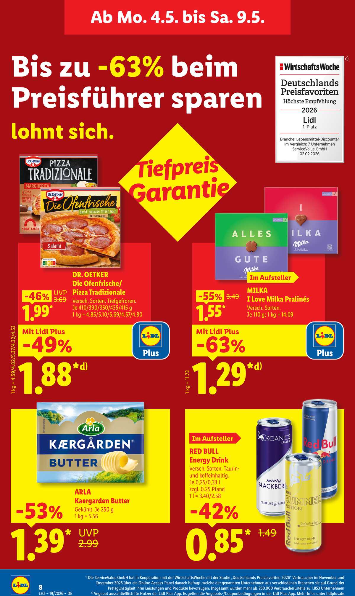 Leták Lidl Německo 4.5.-9.5.2026 strana 18