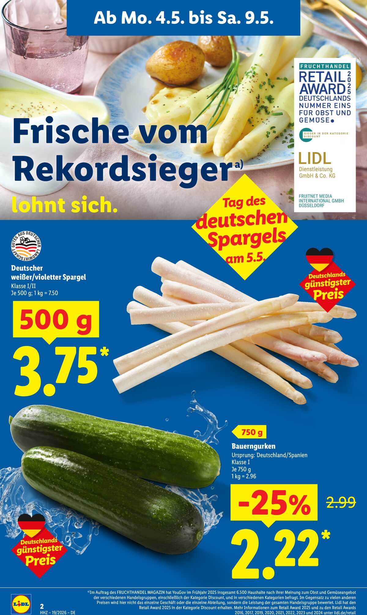 Leták Lidl Německo 4.5.-9.5.2026 strana 6