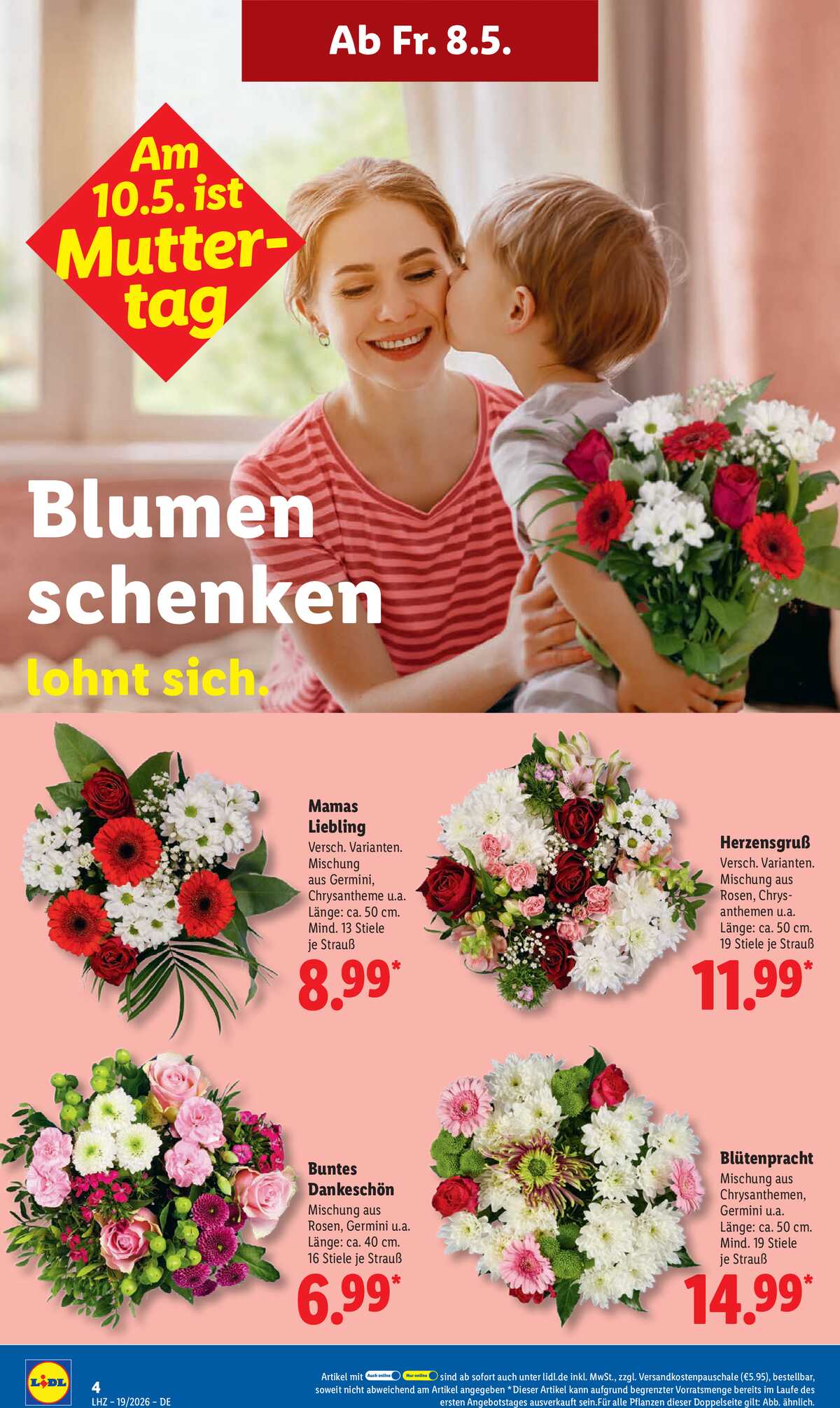Leták Lidl Německo 4.5.-9.5.2026 strana 14