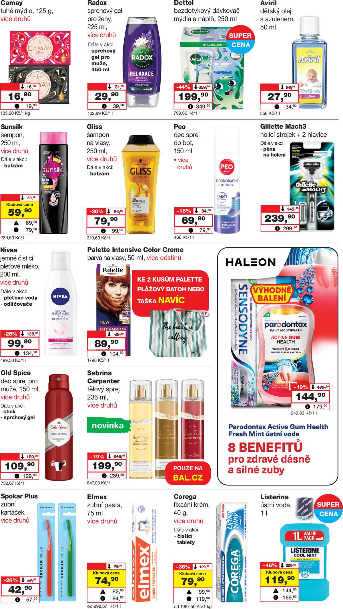 Barvy a laky drogerie od 9.5. do 25.5.2026 strana 6