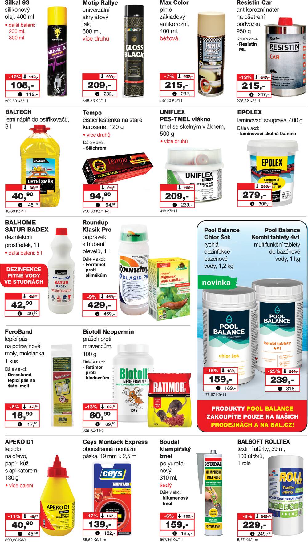 Barvy a laky drogerie od 9.5. do 25.5.2026