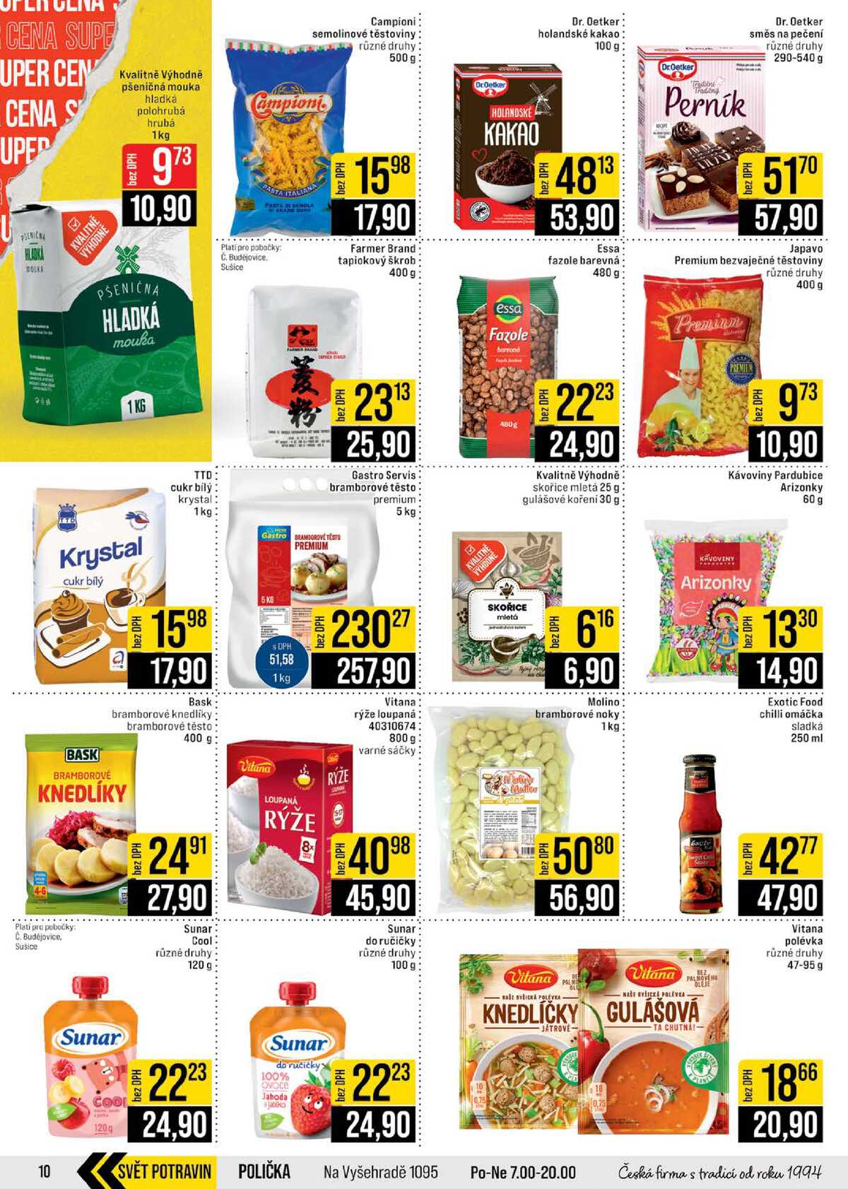 JIP Cash & Carry České Budějovice, Most, Náchod, Polička, Sušice a Svoboda nad Úpou od 6.5. do 12.5.2026 strana 10