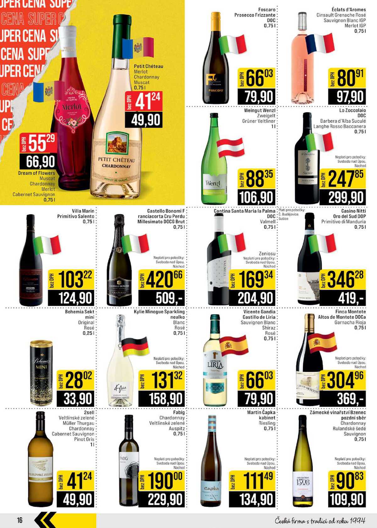 JIP Cash & Carry České Budějovice, Most, Náchod, Polička, Sušice a Svoboda nad Úpou od 6.5. do 12.5.2026 strana 16