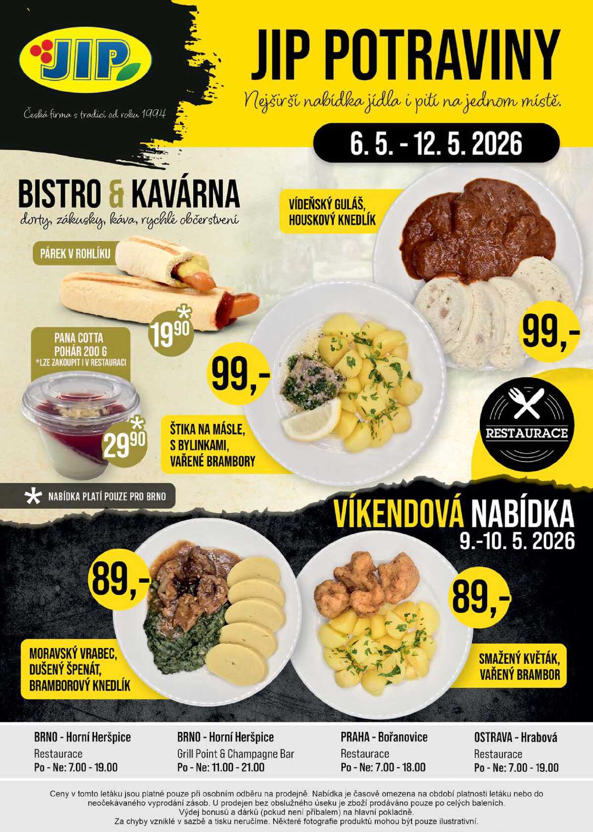 JIP Cash & Carry České Budějovice, Most, Náchod, Polička, Sušice a Svoboda nad Úpou od 6.5. do 12.5.2026 strana 20