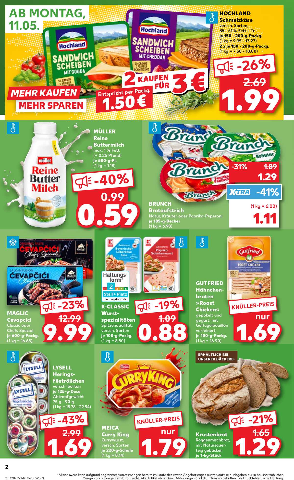 Leták Kaufland Německo 11.5.-13.5.2026 strana 2
