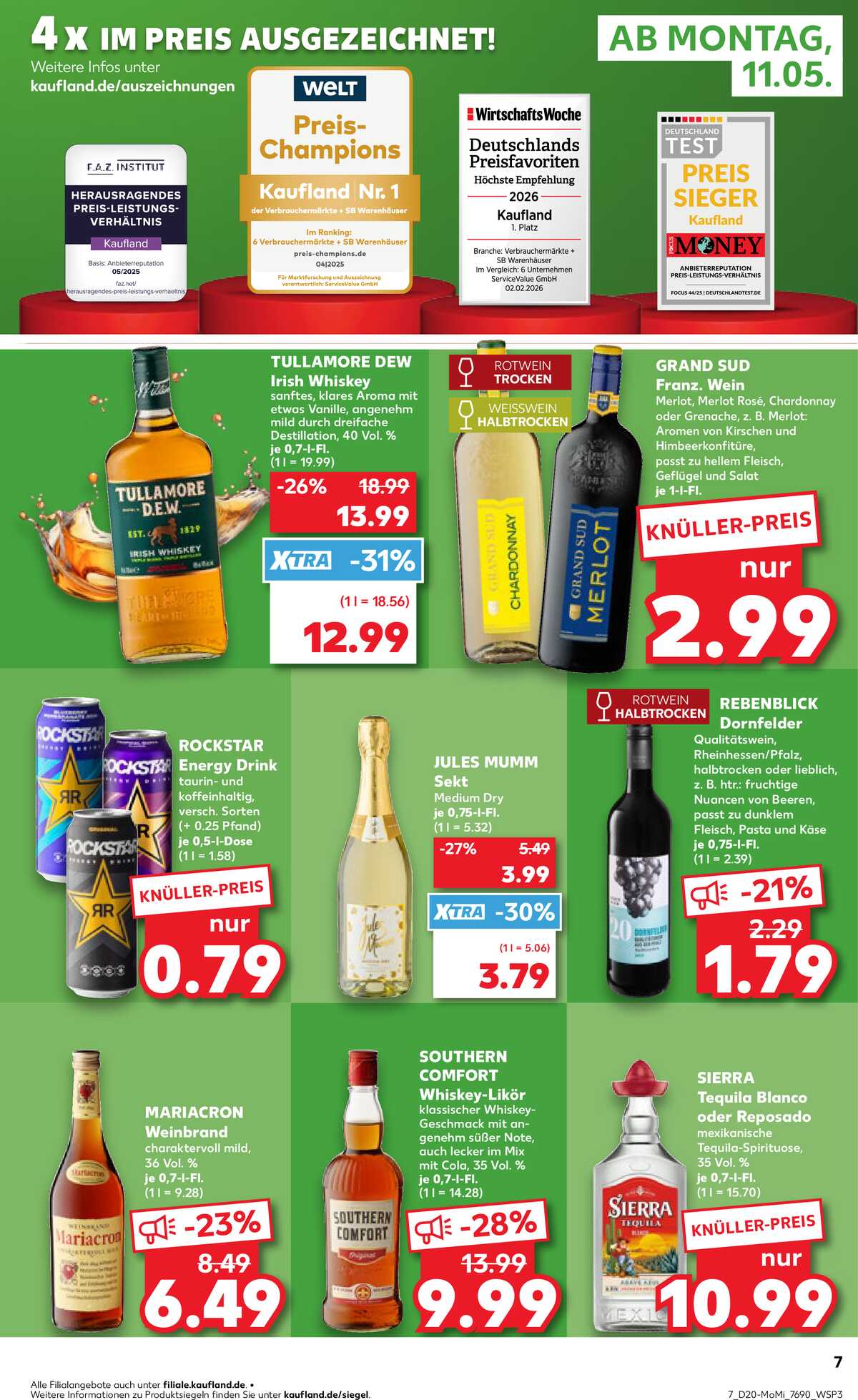 Leták Kaufland Německo 11.5.-13.5.2026 strana 7