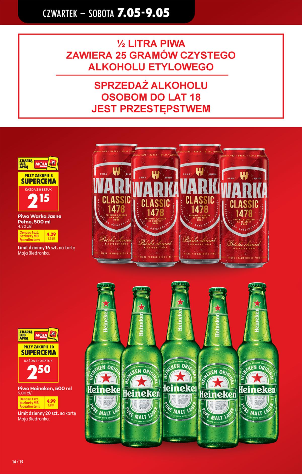 Leták Biedronka Polsko 7.5.-13.5.2026 strana 16