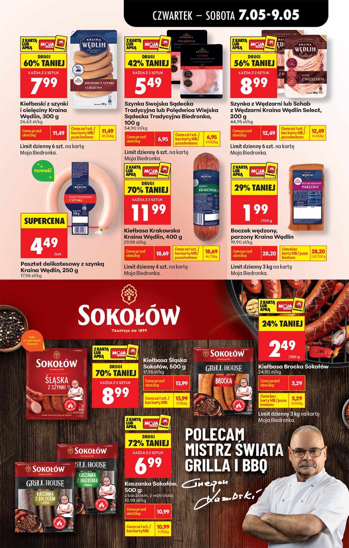 Leták Biedronka Polsko 7.5.-13.5.2026 strana 63