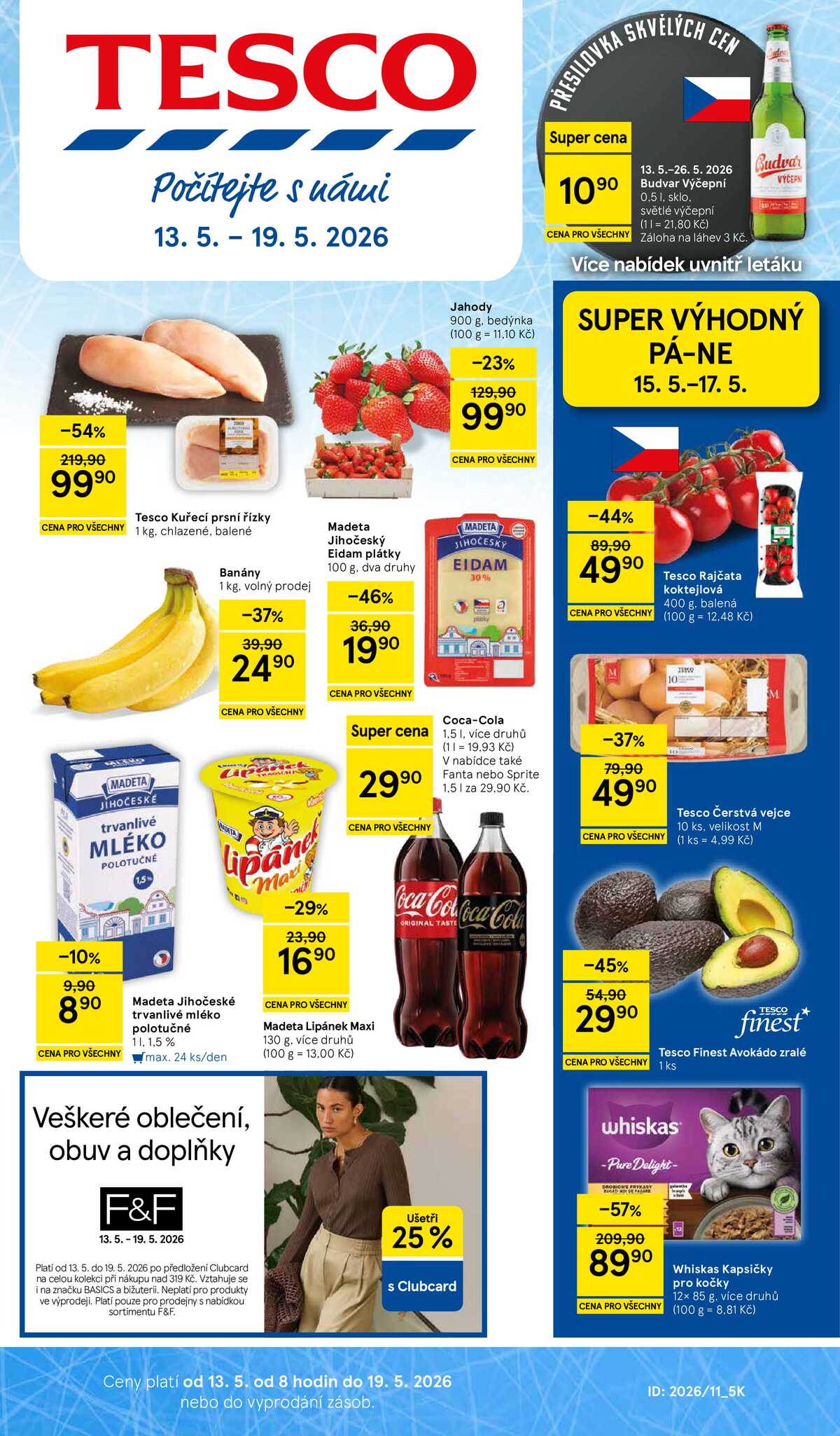 Tesco malé hypermarkety od 13.5. do 19.5.2026 strana 1