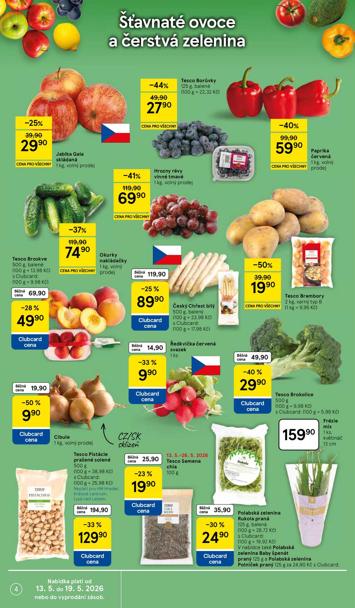 Tesco malé hypermarkety od 13.5. do 19.5.2026 strana 4