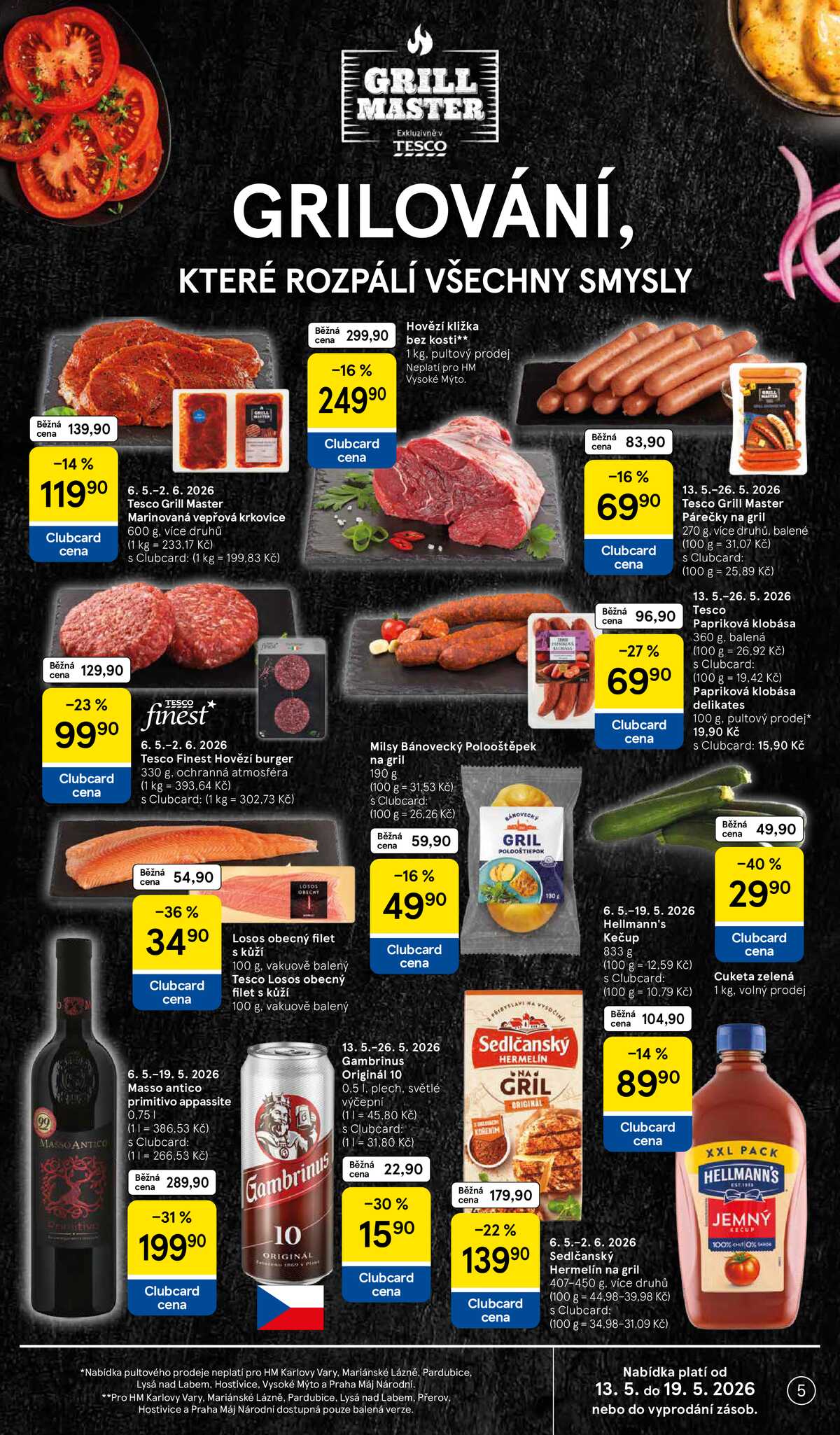 Tesco malé hypermarkety od 13.5. do 19.5.2026 strana 5