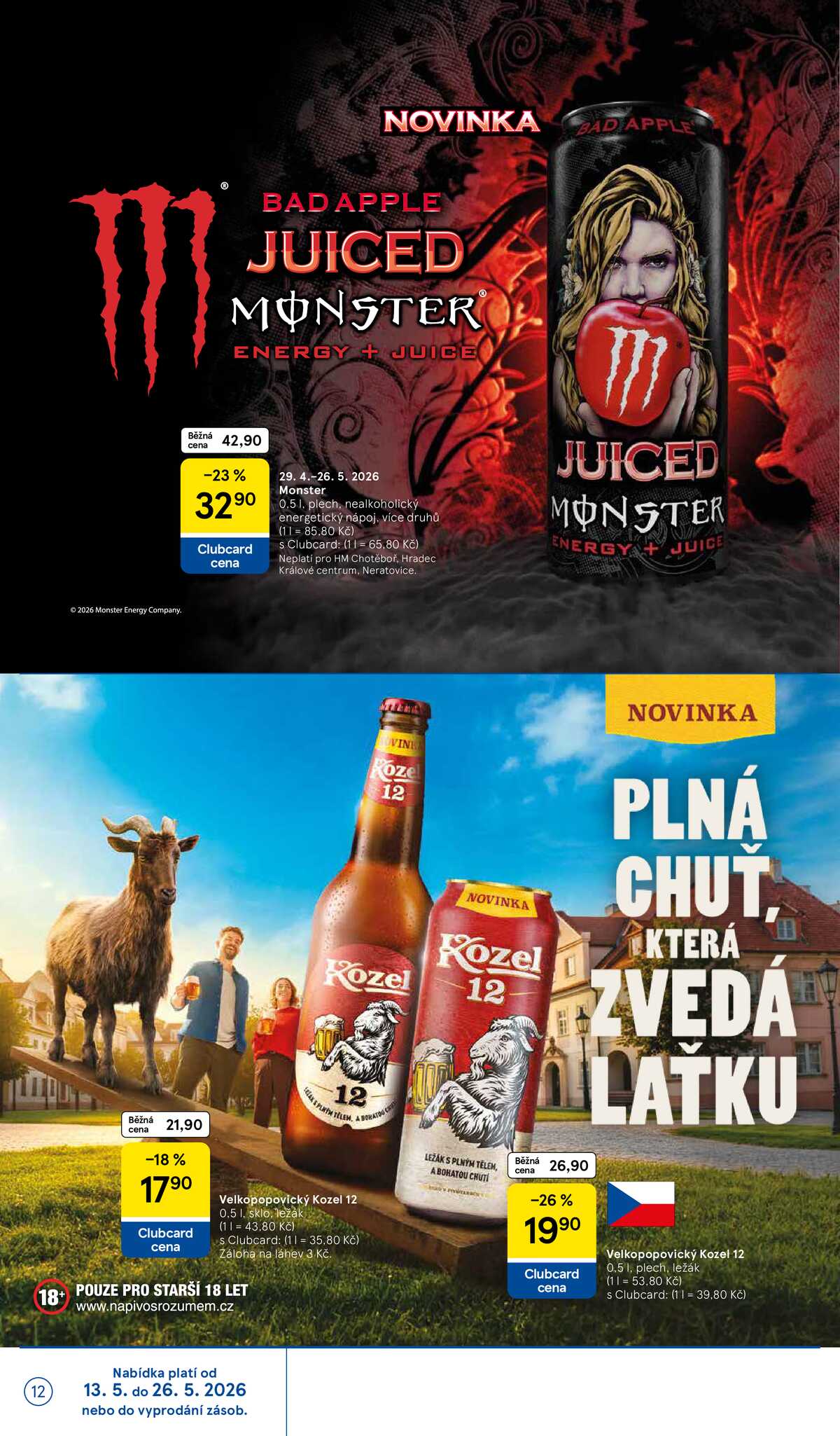 Tesco malé hypermarkety od 13.5. do 19.5.2026 strana 12