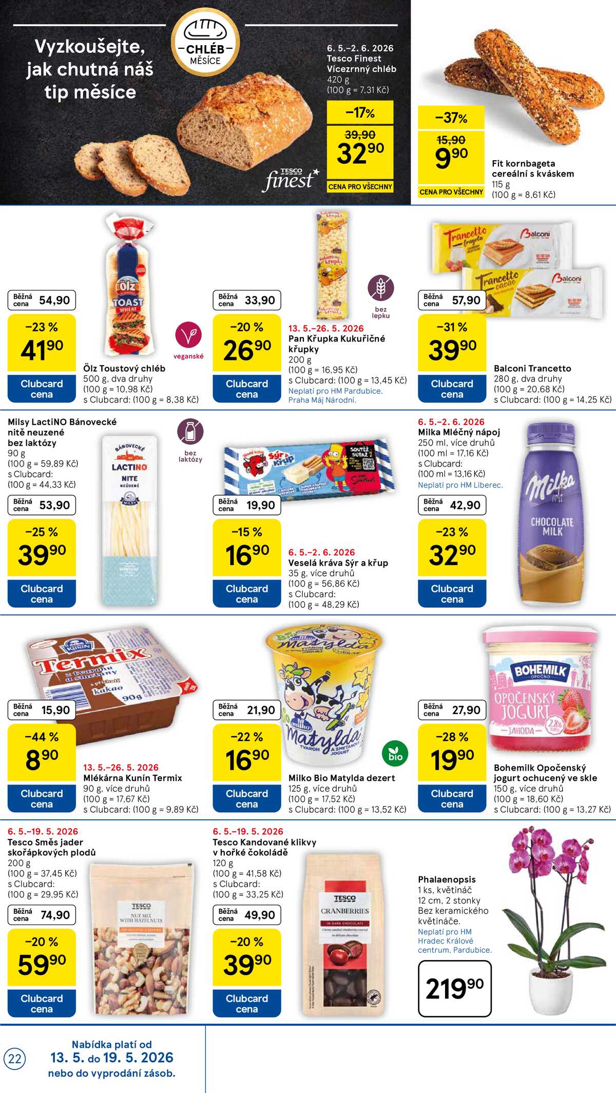 Tesco malé hypermarkety od 13.5. do 19.5.2026 strana 22