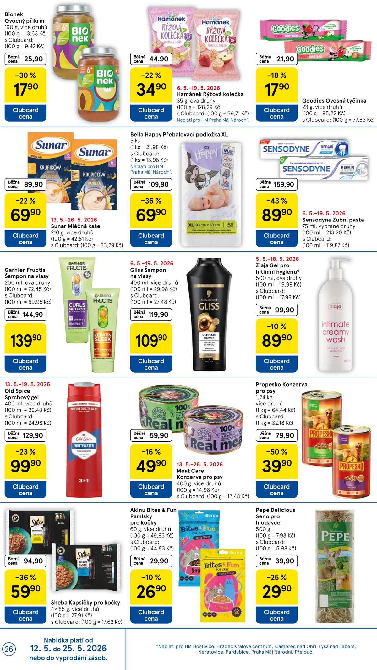Tesco malé hypermarkety od 13.5. do 19.5.2026 strana 26